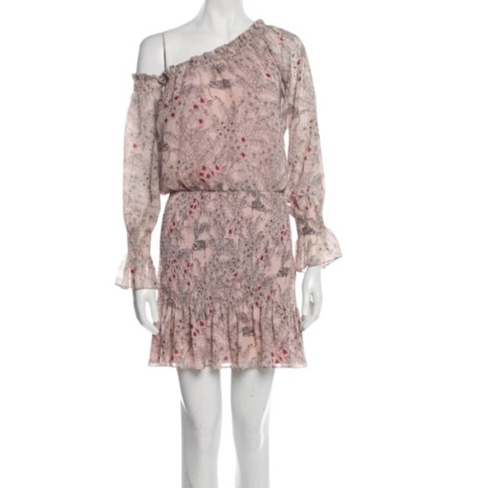 Alexis Royce Mini Dress in Misty Rose Size S Royce Mini Dress in Misty